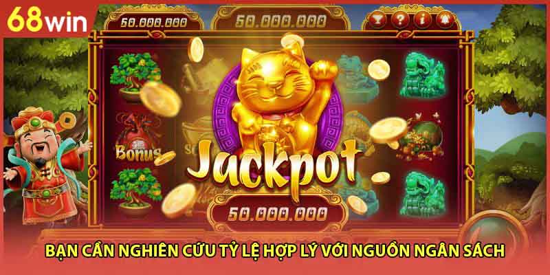 Bạn cần nghiên cứu tỷ lệ hợp lý với nguồn ngân sách