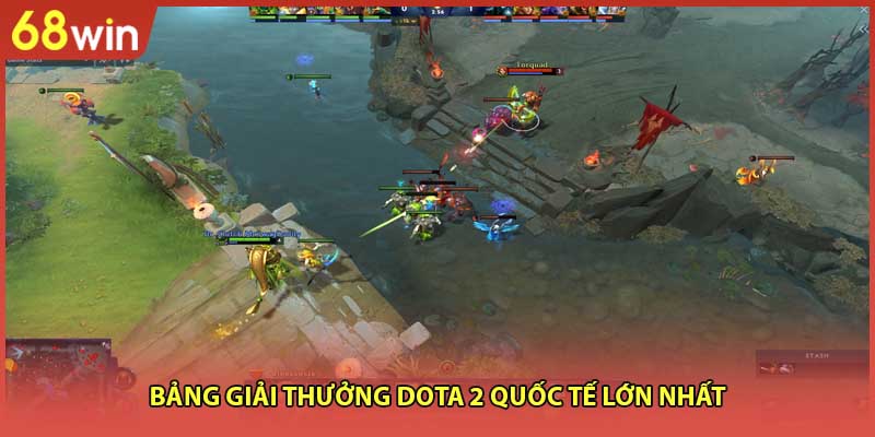 Bảng giải thưởng Dota 2 quốc tế lớn nhất